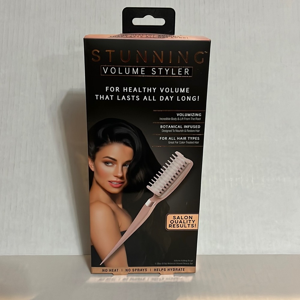 NEW Stunning Volume Styler for healthy volume that lasts all day with no heat